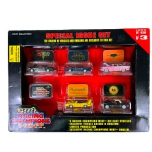 1996 Racing Champions Mint Special Issue Set #3 1:64 Scale Die Cast 5 Car Set